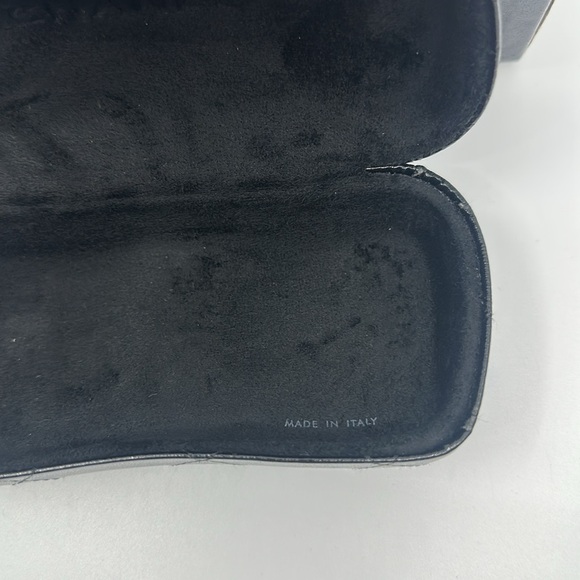 CHANEL Quilted Black Eye/ Sunglass Case With Box - Picture 6 of 9